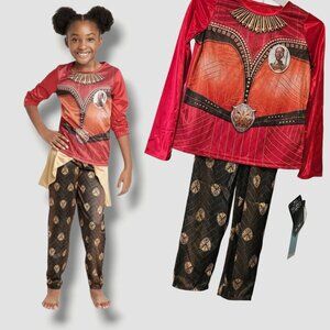 NWT Disney Marvel  Black Panther Pajama Set Halloween Costume Dress Up